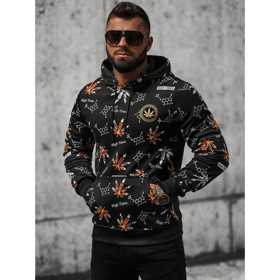 Black jumper Doran O/B266 - Men's Sweaters| Sweaters online Black jumper Doran O/B266