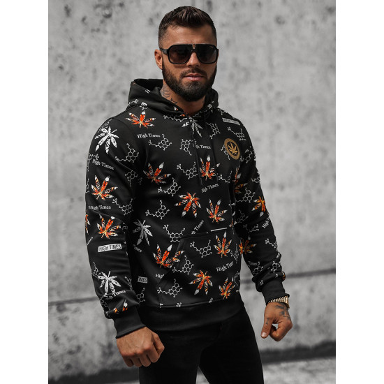 Black jumper Doran O/B266 - Men's Sweaters| Sweaters online Black jumper Doran O/B266