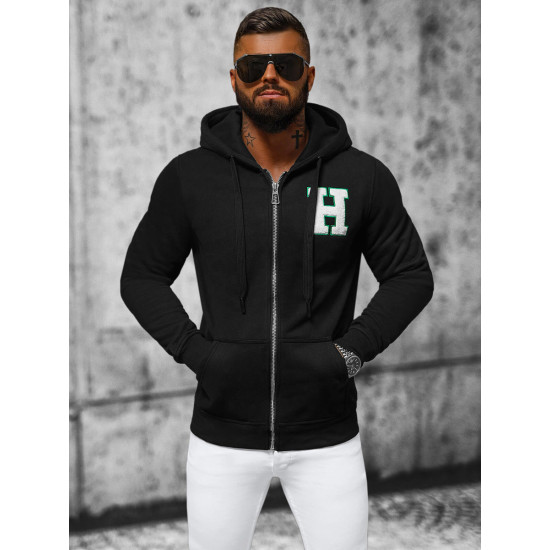 Black jumper by Harol NB/MF2006 - Men's Sweaters| Sweaters online Black jumper by Harol NB/MF2006