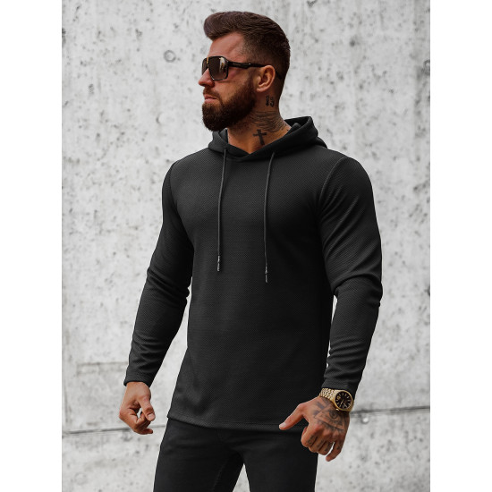 Black mens sweater Balam O/D7249 - Mens Sweaters| Sweaters online Black mens sweater Balam O/D7249