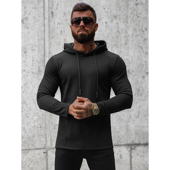 Black mens sweater Balam O/D7249 - Mens Sweaters| Sweaters online Black mens sweater Balam O/D7249