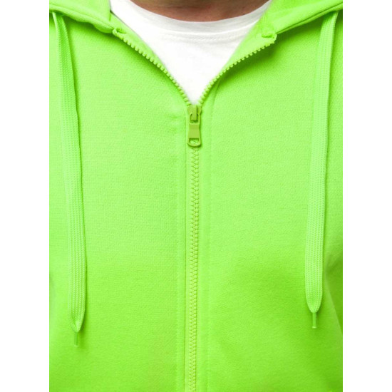 Vyriškas džemperis - neoninė žalia Lore JS/2008 - Vyriški džemperiai| Džemperiai internetu Vyriškas džemperis - neoninė žalia Lore JS/2008