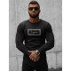 Black blouse Imperio O/D7192 - Men's Sweaters| Sweaters online Black blouse Imperio O/D7192