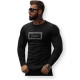 Black blouse Imperio O/D7192 - Men's Sweaters| Sweaters online Black blouse Imperio O/D7192