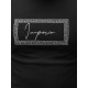 Black blouse Imperio O/D7192 - Men's Sweaters| Sweaters online Black blouse Imperio O/D7192