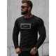 Black blouse Imperio O/D7192 - Men's Sweaters| Sweaters online Black blouse Imperio O/D7192