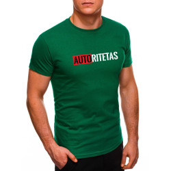 Žali vyriški marškinėliai Autoritetas