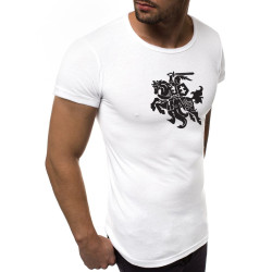Balti vyriški marškinėliai VYTIS