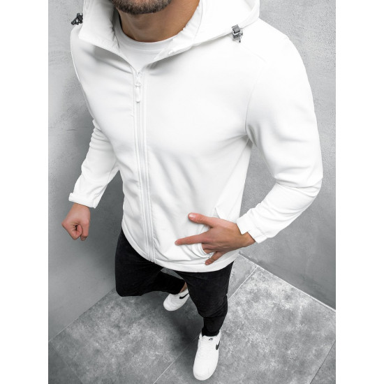 White mens jacket Luter JS/HH017/2Z - Mens Jackets and Coats White mens jacket Luter JS/HH017/2Z