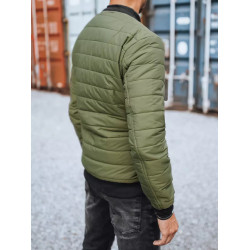 Vyriška dygsniuota žalia striukė Minti