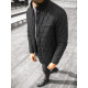 Mens quilted black jacket Midon JS/22M111/1 - Mens Jackets and Coats Mens quilted black jacket Midon JS/22M111/1
