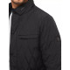 Mens quilted black jacket Midon JS/22M111/1 - Mens Jackets and Coats Mens quilted black jacket Midon JS/22M111/1