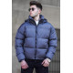 Gray mens jacket with hood Jack PK5130 Premium