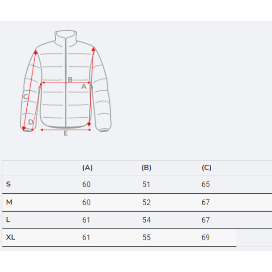 Gray mens jacket with hood Jack PK5130 Premium