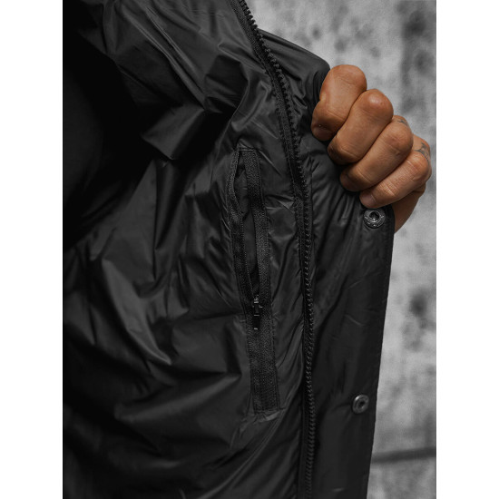 Mens jacket black Varan JS/5M3102/392 - Mens Jackets and Coats Mens jacket black Varan JS/5M3102/392