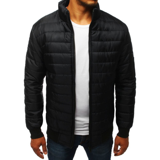 Men's black jacket Tiful JS/MY22-TX3270 - Men's Jackets and Coats Men's black jacket Tiful JS/MY22-TX3270