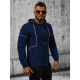 Mens thin dark blue jacket Sorat JS/M10300 - Mens Jackets and Coats Mens thin dark blue jacket Sorat JS/M10300
