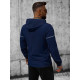 Mens thin dark blue jacket Sorat JS/M10300 - Mens Jackets and Coats Mens thin dark blue jacket Sorat JS/M10300