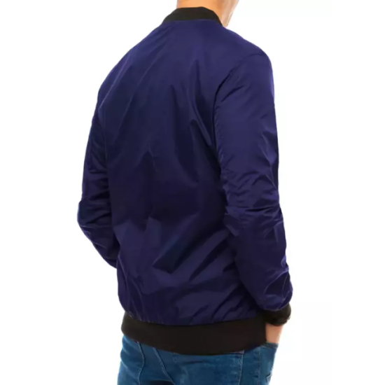 Mens dark blue jacket Wolf TX3683 - Mens Jackets and Coats Mens dark blue jacket Wolf TX3683