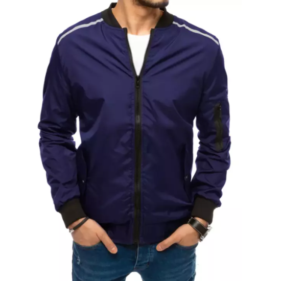 Mens dark blue jacket Wolf TX3683 - Mens Jackets and Coats Mens dark blue jacket Wolf TX3683