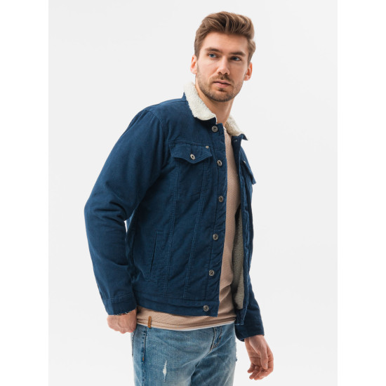 Promotion Blue jacket Kensi C524 - Men's Jackets and Coats Promotion Blue jacket Kensi C524