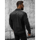 Black denim jacket Roter NB/MJ523N - Men's Jackets and Coats Black denim jacket Roter NB/MJ523N