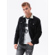 Black jacket Kensi C524 - Men's Jackets and Coats Black jacket Kensi C524