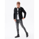 Black jacket Kensi C524 - Men's Jackets and Coats Black jacket Kensi C524