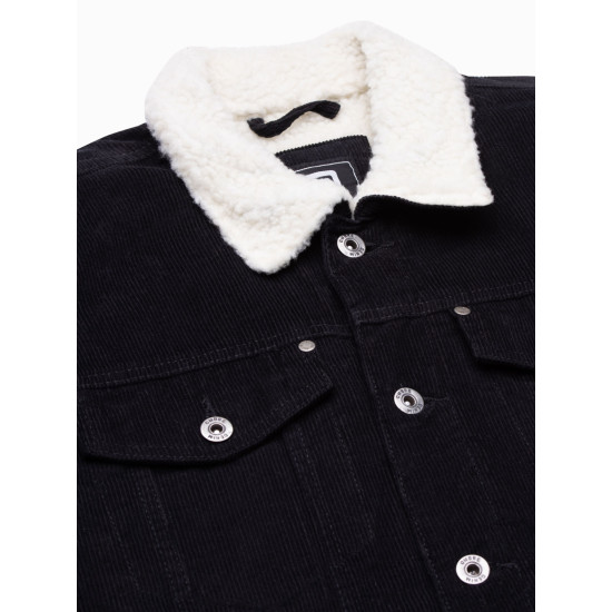 Black jacket Kensi C524 - Men's Jackets and Coats Black jacket Kensi C524