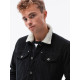 Black jacket Kensi C524 - Men's Jackets and Coats Black jacket Kensi C524