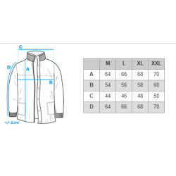 Transition jacket black Graphite