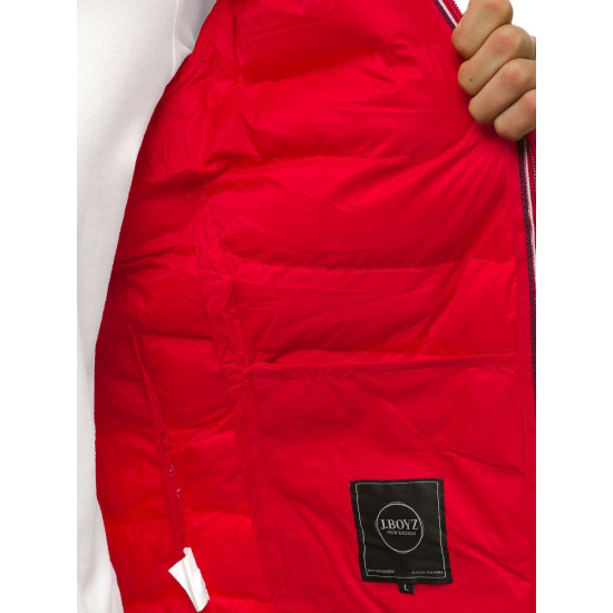 Men's transitional red jacket Maril JB/JP1100 - TX3546