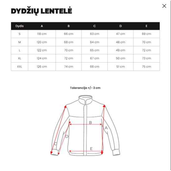 Vyriška žieminė striukė O/M3202Z