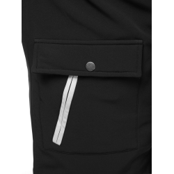 Juodos spalvos žieminė striukė Lendo