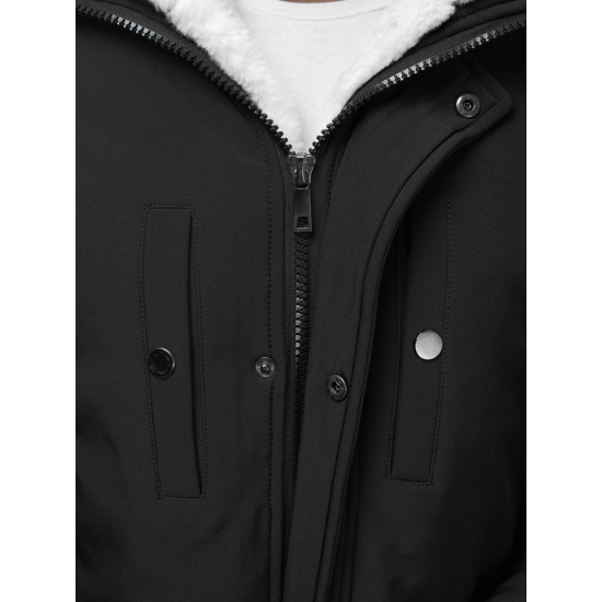 Juodos spalvos žieminė striukė Lendo O/5832Z