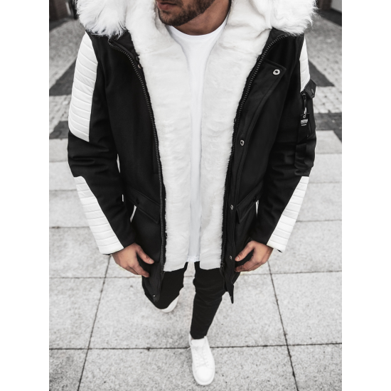 Juodos spalvos žieminė striukė Lendo O/5832Z