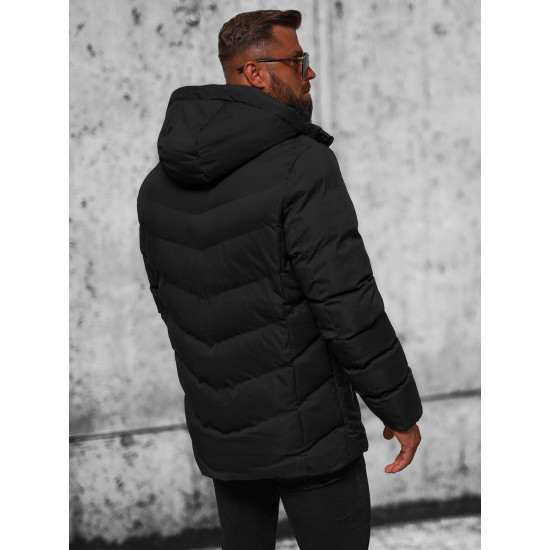 Winter black jacket Herber JS/5M3135/392 Premium