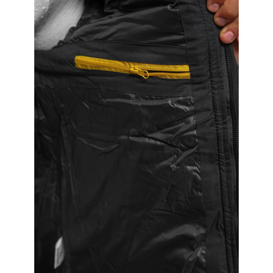 Winter black jacket Herber JS/5M3135/392 Premium