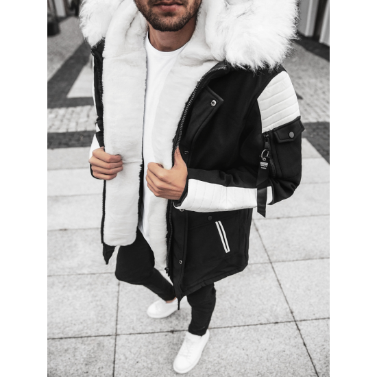 Black winter jacket Lendo O/5832Z