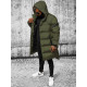 Green winter jacket Seter O/M799 - Men's Jackets and Coats Green winter jacket Seter O/M799