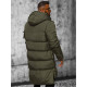 Green winter jacket Seter O/M799 - Men's Jackets and Coats Green winter jacket Seter O/M799