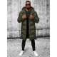 Green winter jacket Seter O/M799 - Men's Jackets and Coats Green winter jacket Seter O/M799