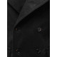 Stylish black autumn mens coat Nova JB/1048Z - Mens Jackets and Coats Stylish black autumn mens coat Nova JB/1048Z