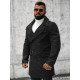 Stylish black autumn mens coat Nova JB/1048Z - Mens Jackets and Coats Stylish black autumn mens coat Nova JB/1048Z