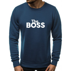 Akcija Tamsiai mėlynos spalvos džemperis The boss