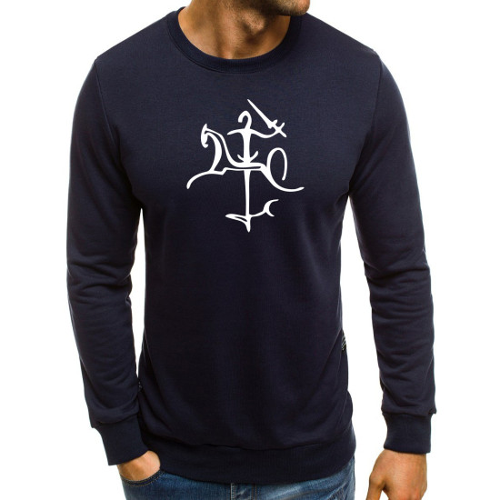 Dark blue jumper with Vytis style 2001-10