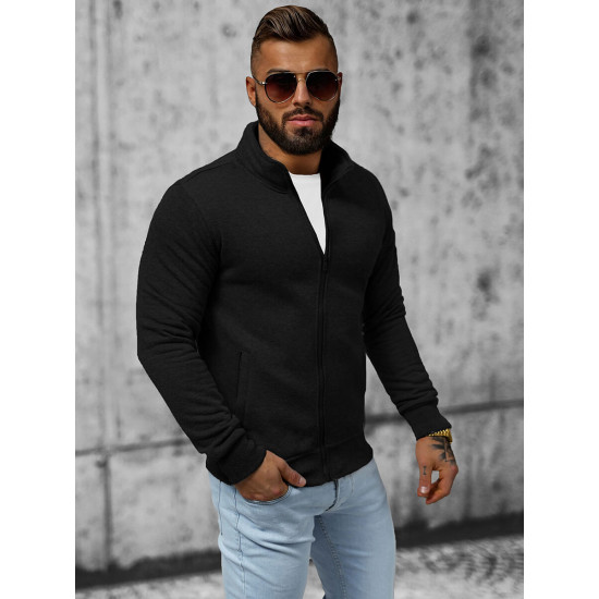 Mens black jumper Silon JS/2002 - Mens Sweaters| Sweaters online Mens black jumper Silon JS/2002