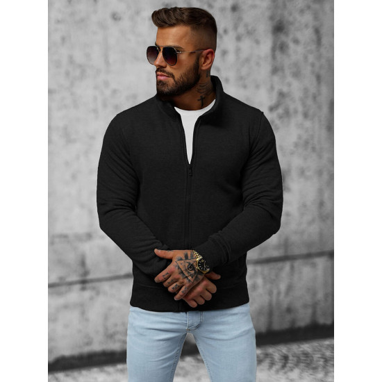 Mens black jumper Silon JS/2002 - Mens Sweaters| Sweaters online Mens black jumper Silon JS/2002