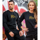 Akcija Juodos spalvos džemperis Mr&Mrs GOLD 2001-xw01