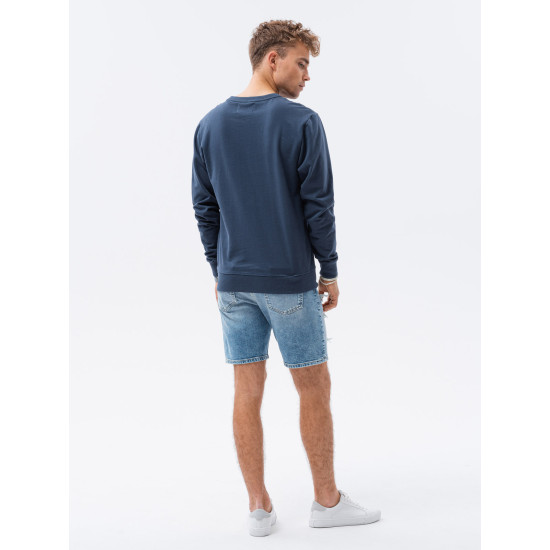 Likos dark blue jumper B1153 - Mens Sweaters| Sweaters online Likos dark blue jumper B1153 Premium
